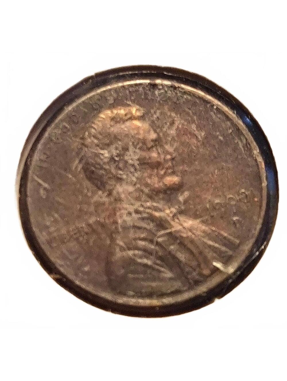 1990 D Lincoln Memorial Penny Mint Error #1